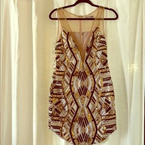 Sexy sequin party dress